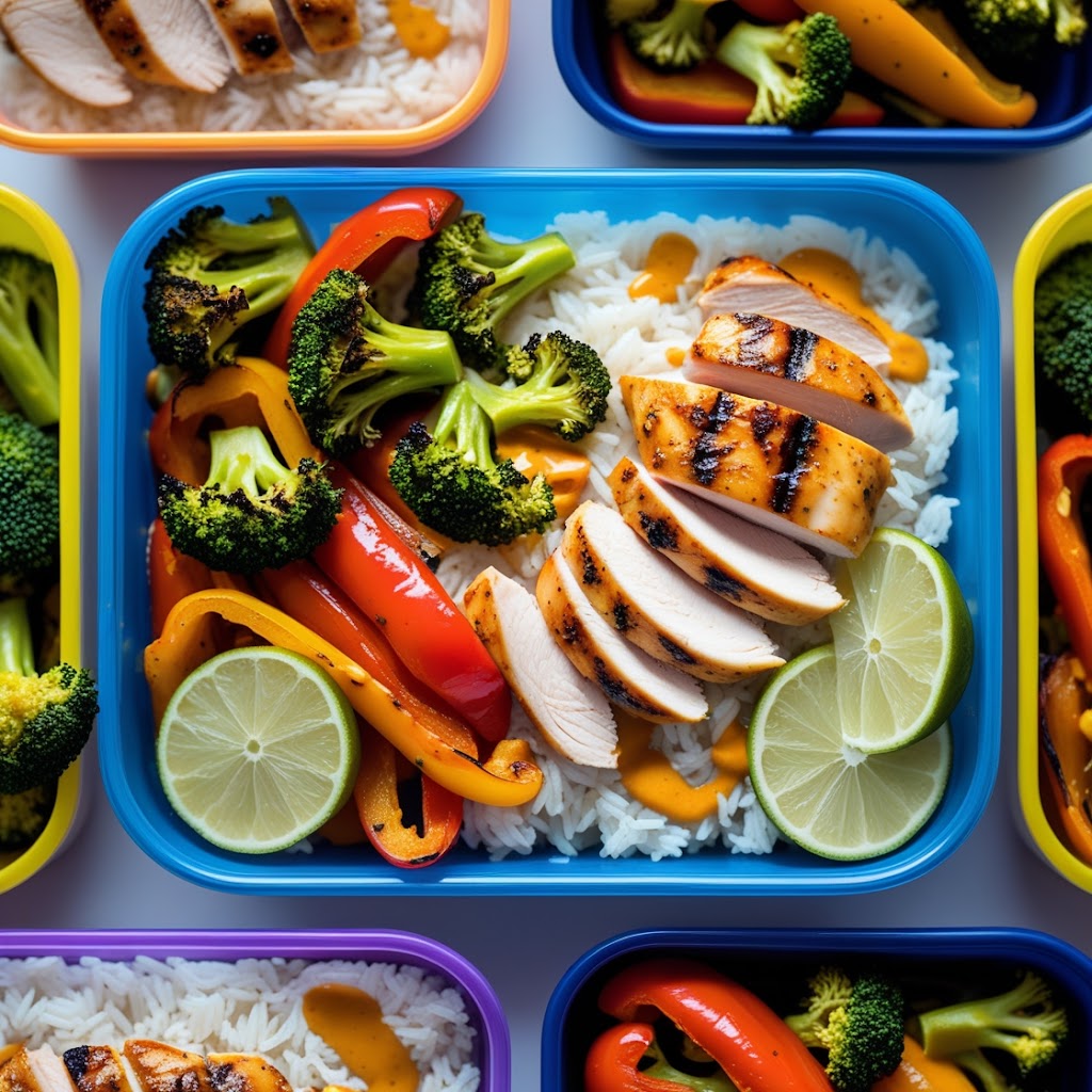 Spicy Chicken Protein Bowls (Meal Prep-Friendly & Gym Girl Approved🔥💪)