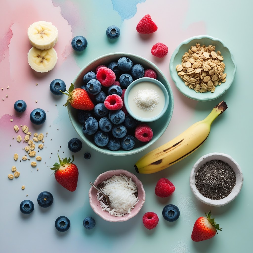Pink Glow Smoothie Bowl (Radiance-Boosting + Instagram-Worthy Breakfast!) 💖🍓