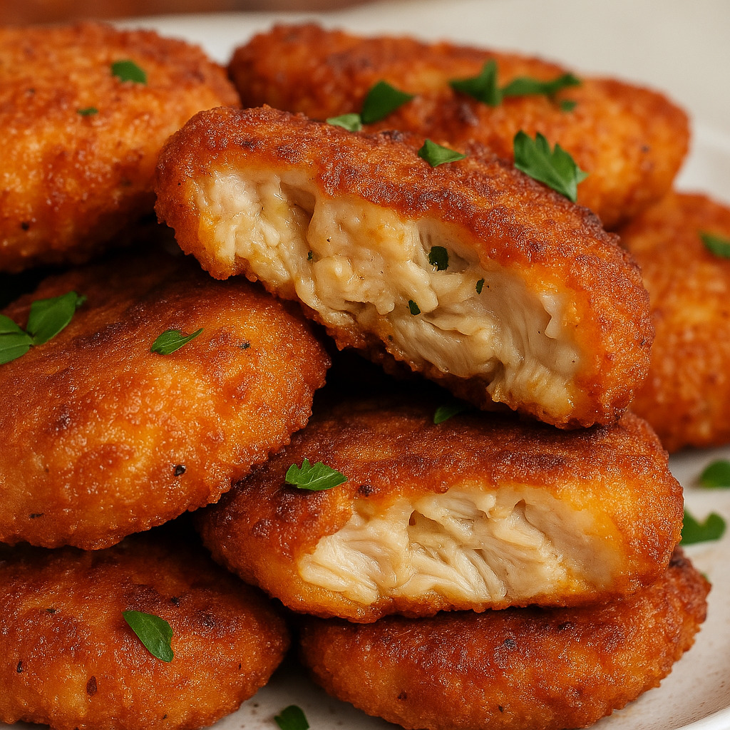 Crispy Chicken Fritters
