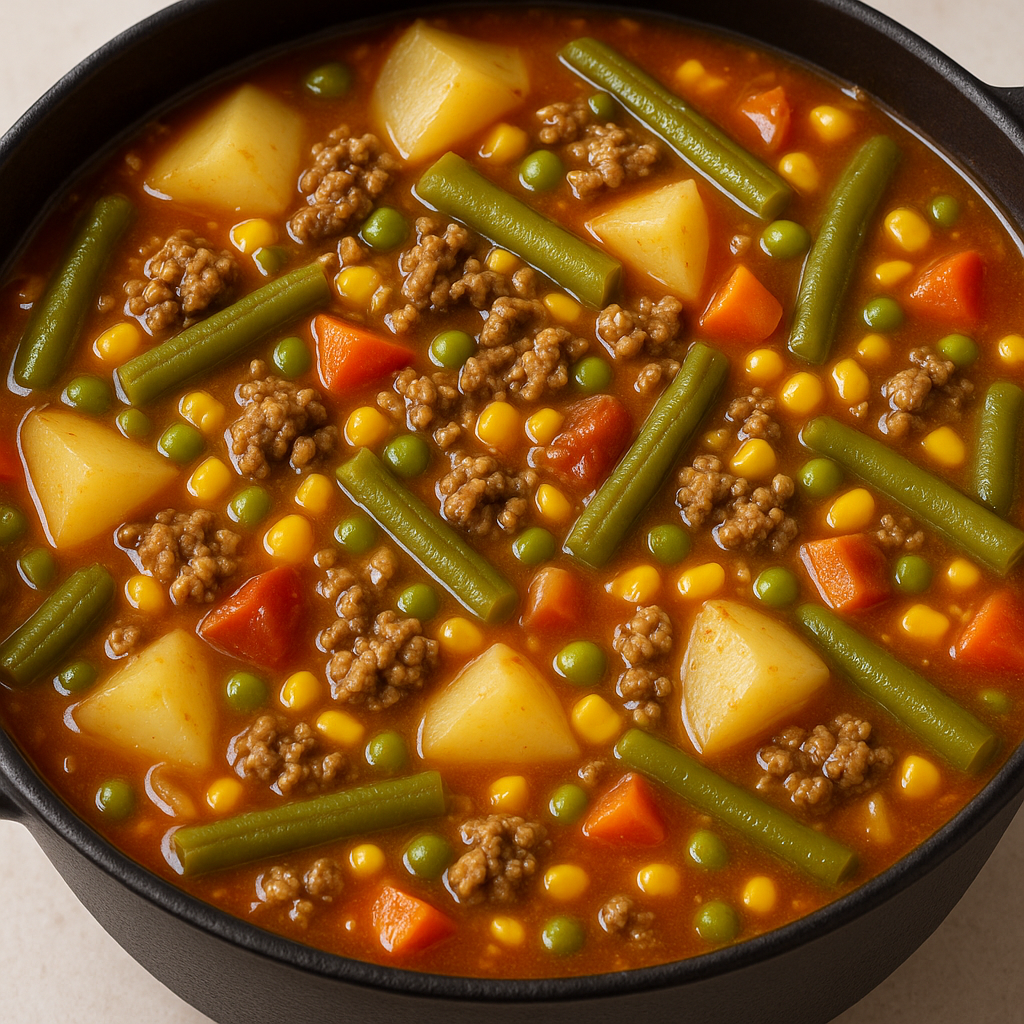 Best Ever Easy Vegetable Beef Soup